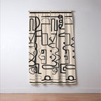 Abstract Line Movement 04 Window Curtain Gallery Image 3