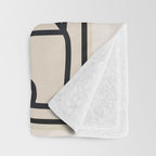 Abstract Line Movement 04 Throw Blanket Gallery Image 3