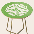 Wild Ferns: Forest Green Edition Side Table Gallery Image 2