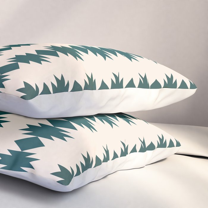 Geometric Southwestern Pattern XXXII Pillow Sham Gallery Image 3