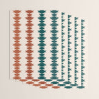 Geometric Southwestern Pattern XXXII Wrapping Paper Gallery Image 3