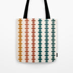 Geometric Southwestern Pattern XXXII Tote Bag Gallery Image 1