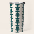 Geometric Southwestern Pattern XXXII Travel Mug Gallery Image 2