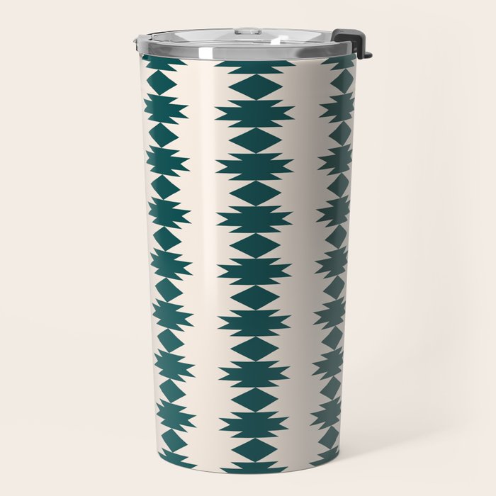 Geometric Southwestern Pattern XXXII Travel Mug Gallery Image 2