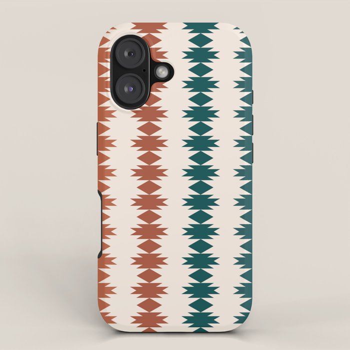 Geometric Southwestern Pattern XXXII iPhone Case Gallery Image 1