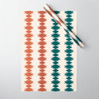 Geometric Southwestern Pattern XXXII Wrapping Paper Gallery Image 1