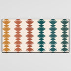 Geometric Southwestern Pattern XXXII Desk Mat Gallery Image 3