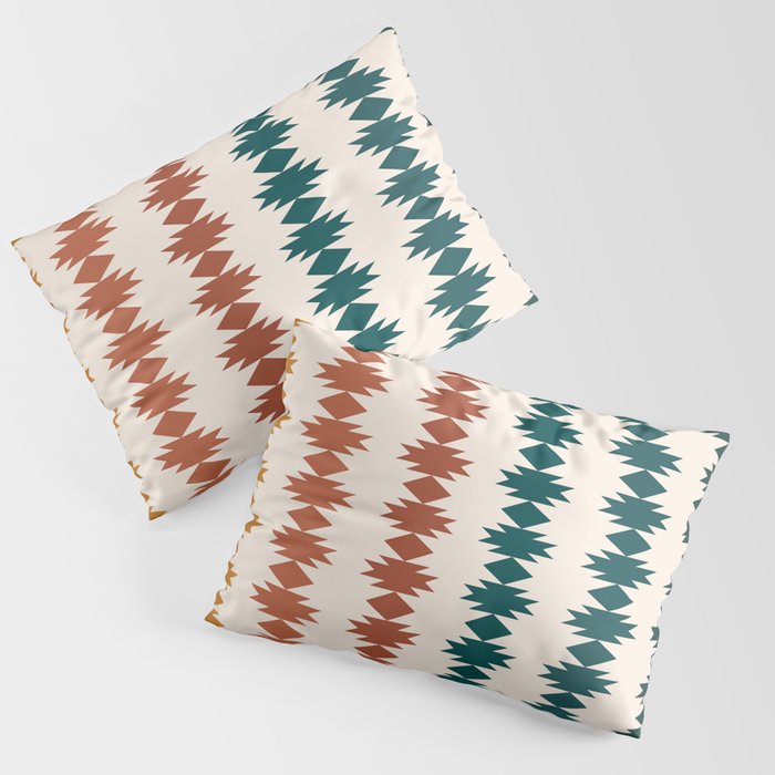 Geometric Southwestern Pattern XXXII Pillow Sham Gallery Image 3