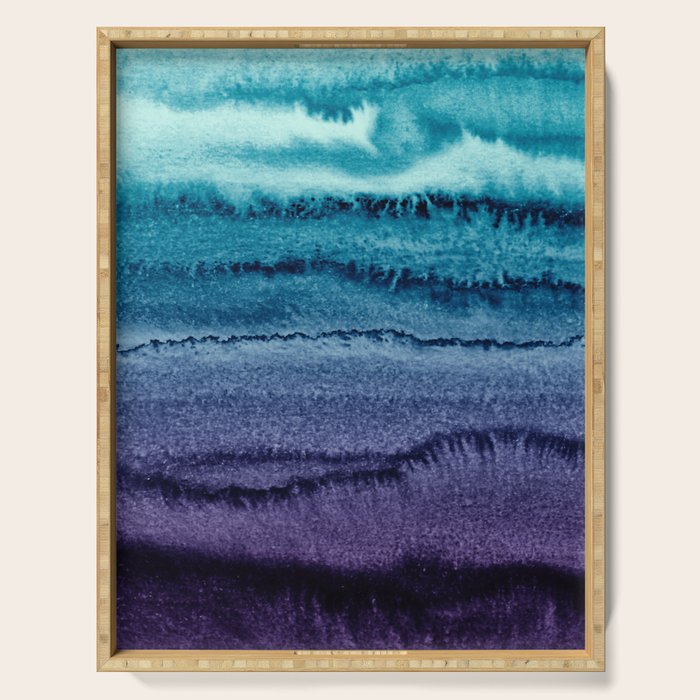 WITHIN THE TIDES EARLY SUNDOWN by Monika Strigel Serving Tray Gallery Image 1