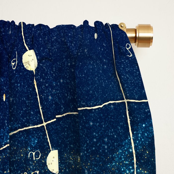 Star Map :: City Lights Window Curtain Gallery Image 2