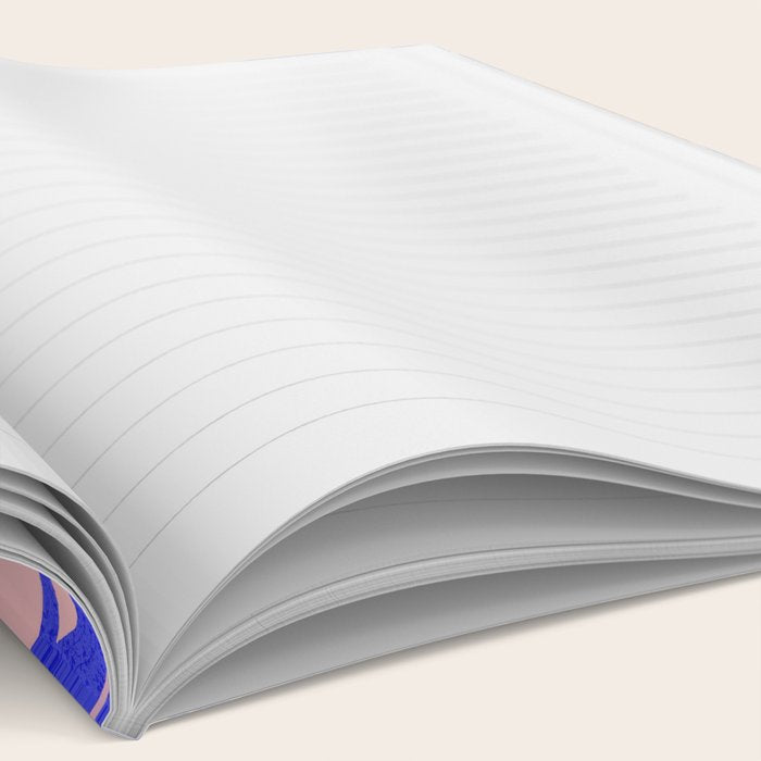 Bold Red Flowers And Blue Leaves Notebook Gallery Image 2