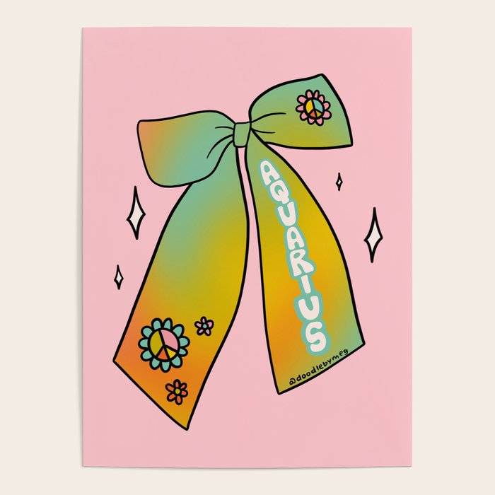 Aquarius Bow Poster Gallery Image 1