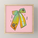 Aquarius Bow Mini Art Print Gallery Image 1
