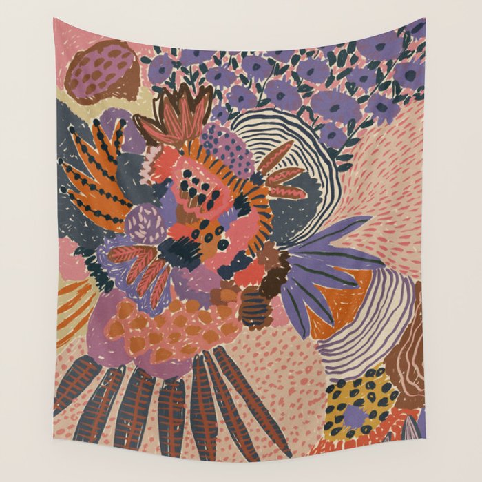 In Bloom #1 Wall Tapestry Gallery Image 1