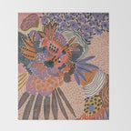 In Bloom #1 Throw Blanket Gallery Image 2