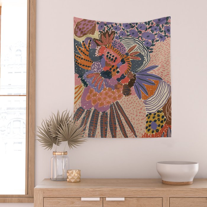 In Bloom #1 Wall Tapestry Gallery Image 2