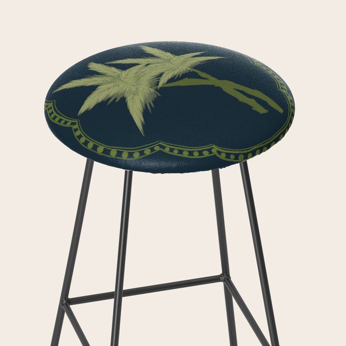 Delicate Palm Stool Gallery Image 2