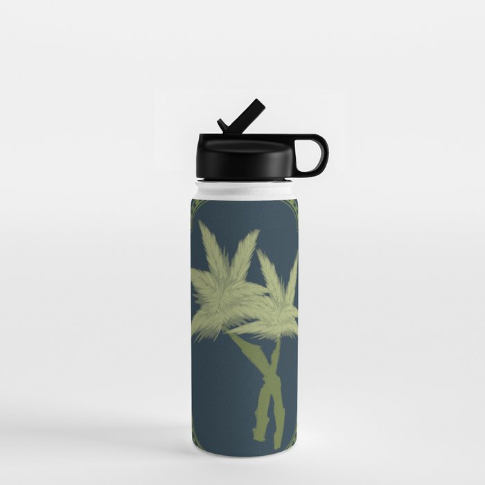 Delicate Palm Water Bottle Gallery Image 1