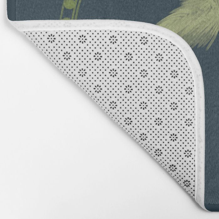 Delicate Palm Bath Mat Gallery Image 2