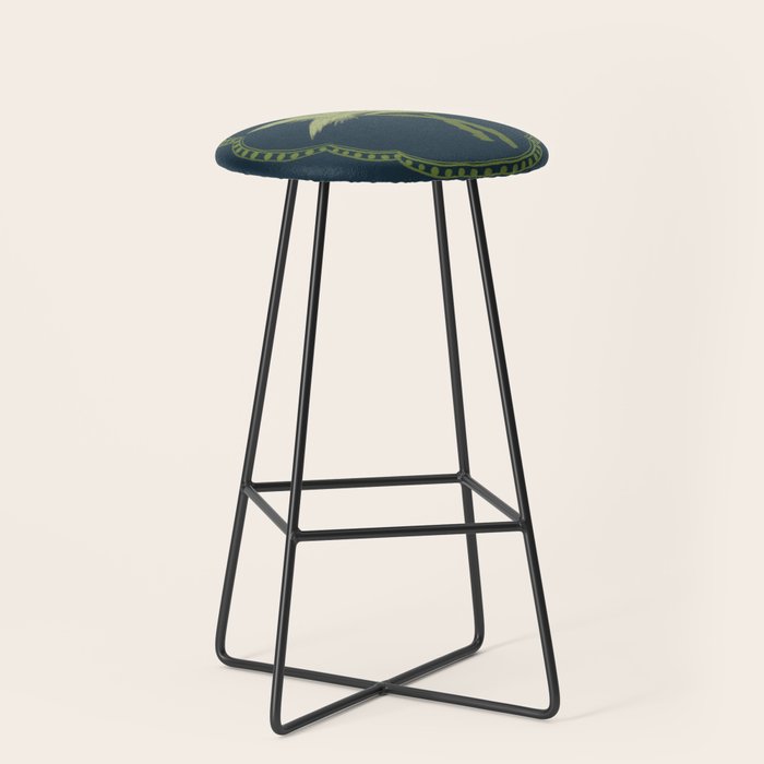 Delicate Palm Stool Gallery Image 1