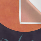 Abstract Art Tropical Leaves 16 Wall Tapestry Gallery Image 3