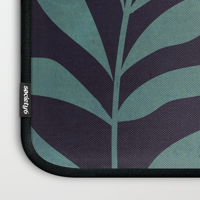 Abstract Art Tropical Leaves 16 Laptop Sleeve Gallery Image 3