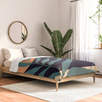 Abstract Art Tropical Leaves 16 Comforter Gallery Image 2