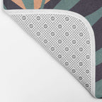 Abstract Art Tropical Leaves 16 Bath Mat Gallery Image 2