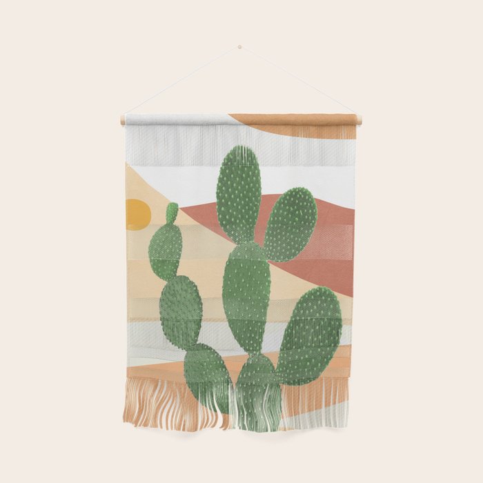 Abstract Cactus II Wall Hanging Gallery Image 1