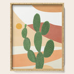 Abstract Cactus II Serving Tray Gallery Image 1