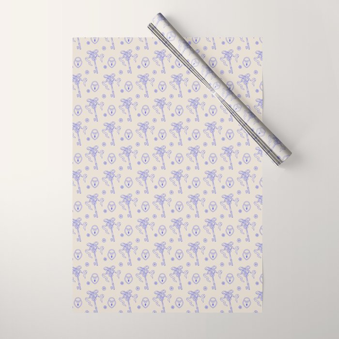 Whimsy Key Wrapping Paper Gallery Image 1