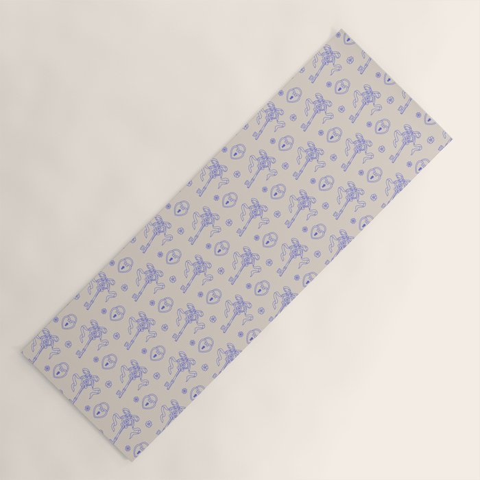 Whimsy Key Yoga Mat Gallery Image 1