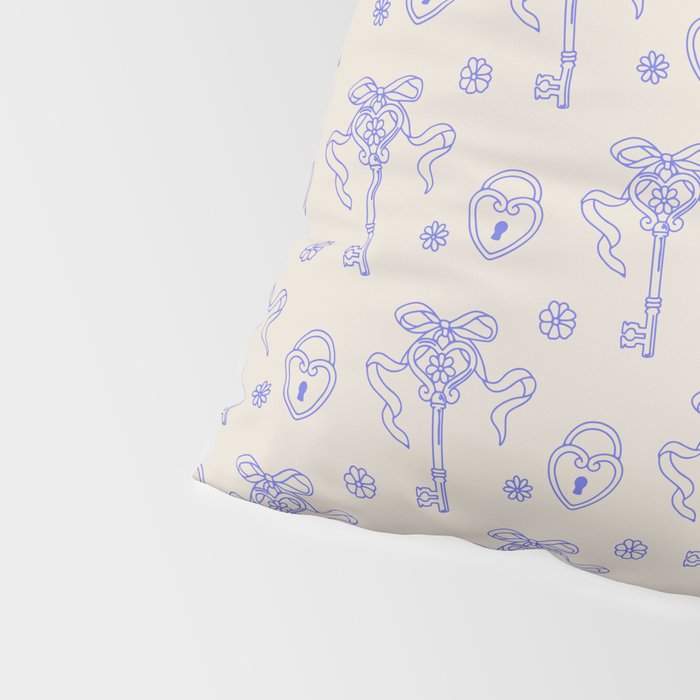 Whimsy Key Pillow Sham Gallery Image 4