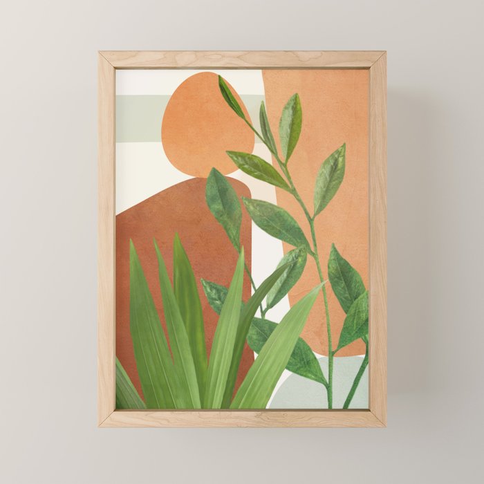 Nature Geometry X Mini Art Print Gallery Image 1