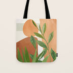 Nature Geometry X Tote Bag Gallery Image 1