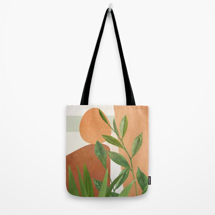 Nature Geometry X Tote Bag Gallery Image 2