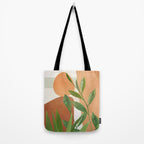 Nature Geometry X Tote Bag Gallery Image 2