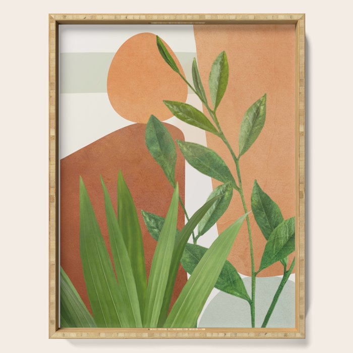 Nature Geometry X Serving Tray Gallery Image 1