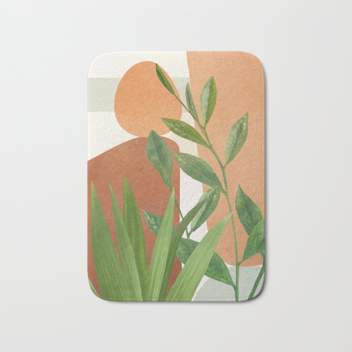 Nature Geometry X Bath Mat Gallery Image 1