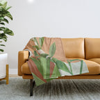Nature Geometry X Throw Blanket Gallery Image 1