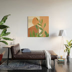 Nature Geometry X Wood Wall Art Gallery Image 2