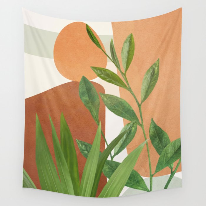 Nature Geometry X Wall Tapestry Gallery Image 4