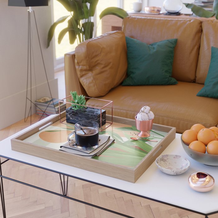 Nature Geometry X Serving Tray Gallery Image 2