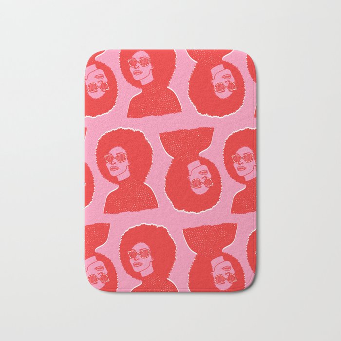 Kara Pattern Bath Mat Gallery Image 1