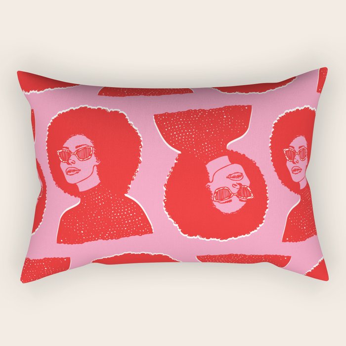 Kara Pattern Rectangular Pillow Gallery Image 2