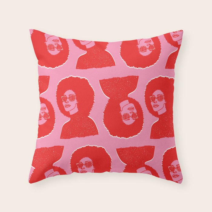 Kara Pattern Throw Pillow Gallery Image 1