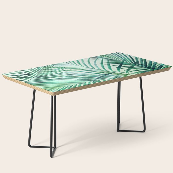 Tropical Fronds Abstract Design Coffee Table Gallery Image 1