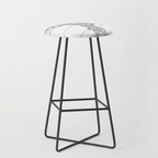Tampa White Map Stool Gallery Image 1