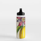 Passionflower and passionfruit from "Flore dâAmÃ©rique" by Ãtienne Denisse, 1840s Water Bottle Gallery Image 3