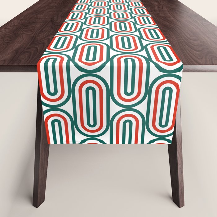 Retro Holiday 01A Table Runner Gallery Image 1